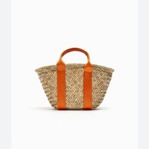 Zara basket purse